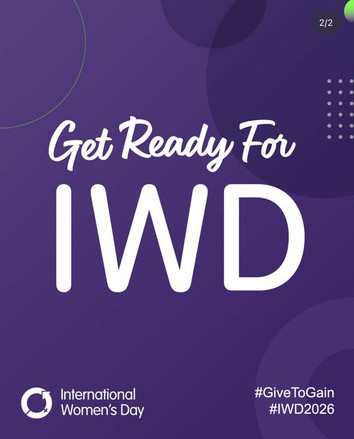 Get Ready for IWD promotional post