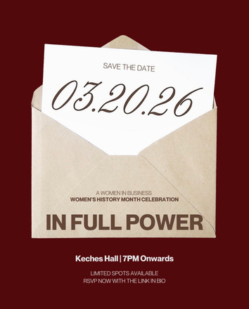 In Full Power save-the-date graphic for 03.20.26